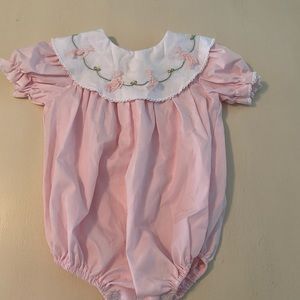 Baby Girl bunny bubble